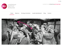 Tablet Screenshot of leadership-munich.org